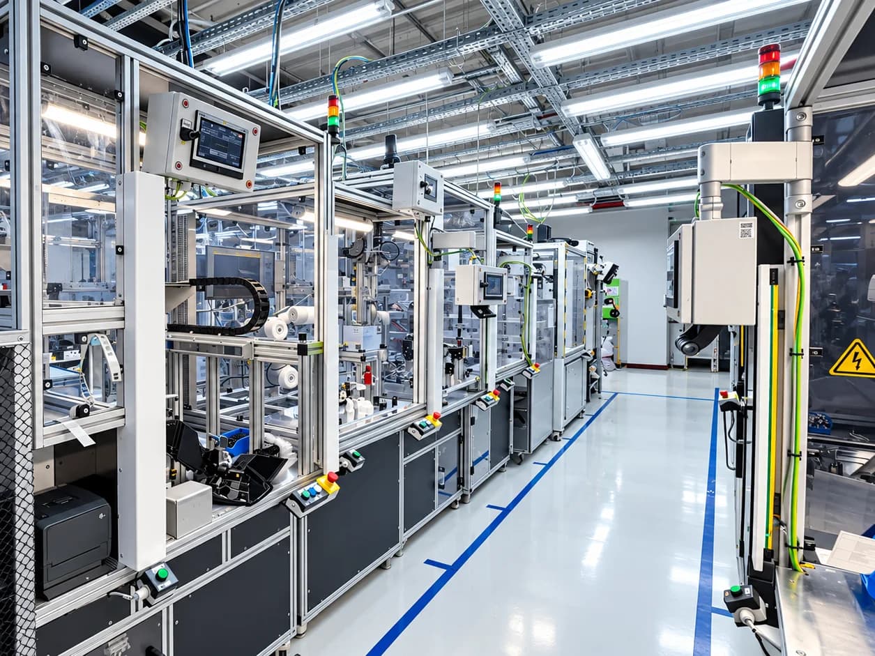 Automatisierte Fertigungslinien – Robot-Service